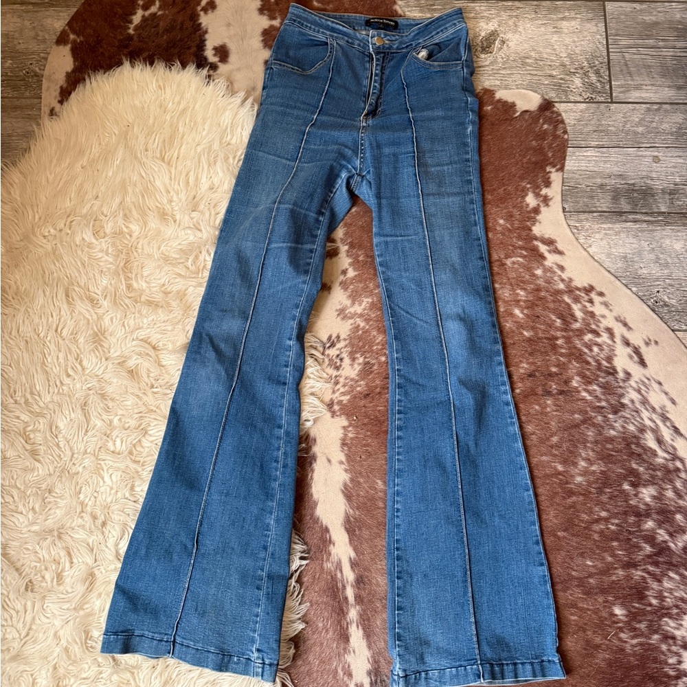 Jealous Tomato Flare Blue Jeans